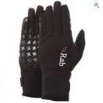 Rab Women’s Powerstretch Grip Glove – Size: L – Colour: Black