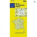 IGN Maps ‘TOP 100’ Series: 154 Brive-la-Gaillarde / Figeac Folded Map