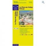 IGN Maps ‘TOP 100’ Series: 156 Le Puy-en-Velay / Privas Folded Map