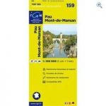 IGN Maps ‘TOP 100’ Series: 159 Pau / Mont-de-Marsan Folded Ma