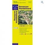IGN Maps ‘TOP 100’ Series: 137 Besancon / Montbeliard Folded Map