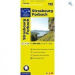 IGN Maps ‘TOP 100’ Series: 112 Strasbourg / Forbach Folded Map