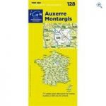 IGN Maps ‘TOP 100’ Series: 128 Auxerre / Montargis Folded Map