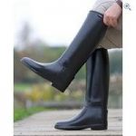 Shires Ladies’ Long Rubber Riding Boots (Wide) – Size: 37 – Colour: Black