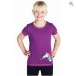 Harry Hall Somerset Junior T-Shirt – Size: 3-4 – Colour: Dewberry Purple