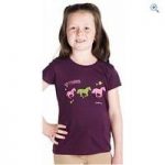 Harry Hall Elisa Junior T-Shirt – Size: 9-10 – Colour: Purple