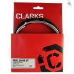 Clarks Cycle Systems Road Brake Cable Set – Colour: Black