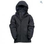 Hi Gear Revel Children’s 3-in-1 Jacket (with Insulated Inner Jacket) – Size: 9-10 – Colour: Black