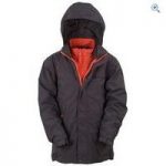 Hi Gear Revel Children’s 3-in-1 Jacket (with Insulated Inner Jacket) – Size: 11-12 – Colour: Graphite-Red