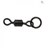 Prologic Swivel with Ring Size 8, 10 pack – Colour: Black