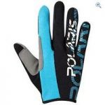 Polaris AM Defy Cycling Gloves – Size: S – Colour: BLACK-CYAN