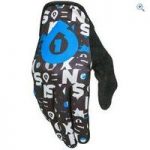 SixSixOne Comp Repeater Glove – Size: M – Colour: BLACK-CYAN