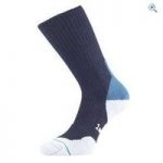 1000 Mile Men’s Fusion Tactel Sock – Size: M – Colour: White-Grey