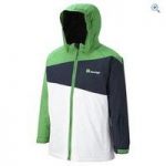The Edge Nuke Boy’s Waterproof Ski Jacket – Size: 11-12 – Colour: GREEN-NAVY-WHI