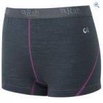 Rab Women’s MeCo 120 Boxer – Size: 8 – Colour: Grey And Black