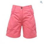 Regatta Girl’s Moonshine Shorts – Size: 7-8 – Colour: TULIP PINK