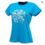 Dare2b Up and Away Women’s Tee – Size: S – Colour: METHYL BLUE