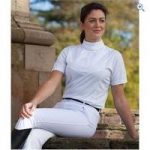 Shires Ladies Short Sleeve Stock Shirt – Size: XXS – Colour: White
