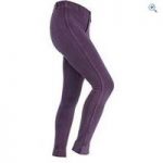 Shires Maids Legging Saddlehugger Jodhpurs – Size: 24 – Colour: Purple