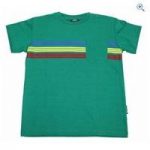 Trespass Jackline Boy’s T-Shirt – Size: 5-6 – Colour: Deep Green