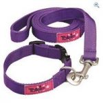 Tottie Dog Collar and Lead Set – Size: S – Colour: Purple