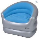 Hi Gear Inflatable Single Chair – Colour: Blue / Grey