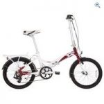 Compass ‘Central’ Folding Bike – Colour: WHITE-RED