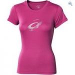 Asics Women’s Graphic Running T-Shirt – Size: XL – Colour: Magenta