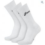 Asics Crew Socks (3 Pack) – Size: S – Colour: White