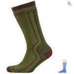 SealSkinz Trekking Sock – Size: XL – Colour: GREEN-OLIVE