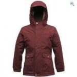 Regatta Akela Kid’s Waterproof Jacket – Size: 34 – Colour: DARK BURGUNDY