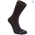 Bridgedale Men’s Coolmax Liner Socks, Large (2 pair pack) – Colour: Black
