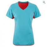 Ronhill Aspiration S/S Women’s Running Top – Size: 12 – Colour: Lilac Blue