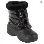 Hi Gear Girl’s Alpine Winter Boot – Size: 4 – Colour: BLACK GLOSS