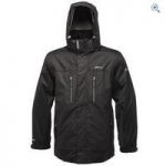 Regatta Calderdale Men’s Waterproof Jacket – Size: S – Colour: Grey Black