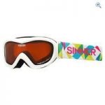 Sinner Chameleon Kids’ Ski Goggles (Matte White/Double Orange) – Colour: MATT WHITE