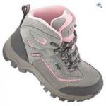 Hi-Tec Hillside Jr Waterproof Kids’ Walking Boot – Size: 4 – Colour: Grey Pink
