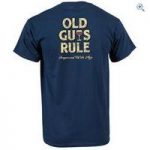 Old Guys Rule ‘Improved With Age’ T-Shirt – Size: M – Colour: BLUE DUSK