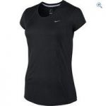 Nike Racer Women’s Short Sleeve Tee – Size: XS – Colour: BLK-BLK-SILV