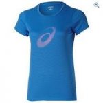 Asics Women’s Graphic Running T-Shirt – Size: S – Colour: JEANS