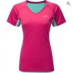 Ronhill Aspiration S/S Women’s Running Top – Size: 14 – Colour: Pink