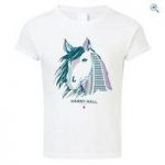 Harry Hall Starbeck T-Shirt – Size: 3-4 – Colour: White