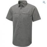 Craghoppers Kiwi Trek Men’s Short-Sleeved Shirt – Size: L – Colour: Ashen