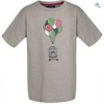 Dare2b Chirp Up Kids’ T – Size: 7-8 – Colour: ASH GREY MARL
