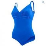 Speedo Women’s Speedosculpture Watergem Adjustable Swimsuit – Size: 33 – Colour: BEAUTIFUL BLUE