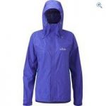 Rab Fuse Women’s Waterproof Jacket – Size: 8 – Colour: Lapis