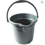 Quest Plastic Bucket (12 Litre) – Colour: Silver