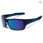 Oakley Turbine Sunglasses (Black Ink/Sapphire Iridium) – Colour: Blue
