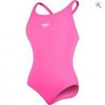 Speedo Girls’ Endurance+ Medalist Swimsuit – Size: 24 – Colour: Pink