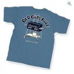 Old Guys Rule ‘Cooking With Gas’ T-Shirt – Size: M – Colour: INDIGO BLUE